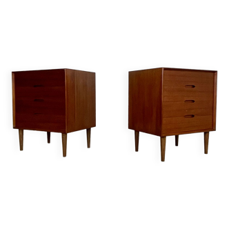 Teak Bed Chest of drawers by Renz 1960s