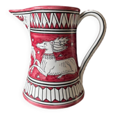 Ceramique artisanale italienne Volpi Deruta signée