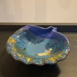 Empty pocket vintage shell glazed terracotta