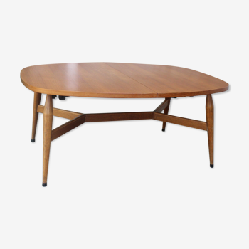 Scandinavian smorrebrod liftable coffee table