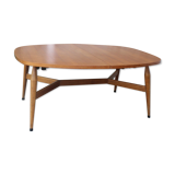 Scandinavian smorrebrod liftable coffee table