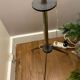 Lampadaire noir tripode vintage