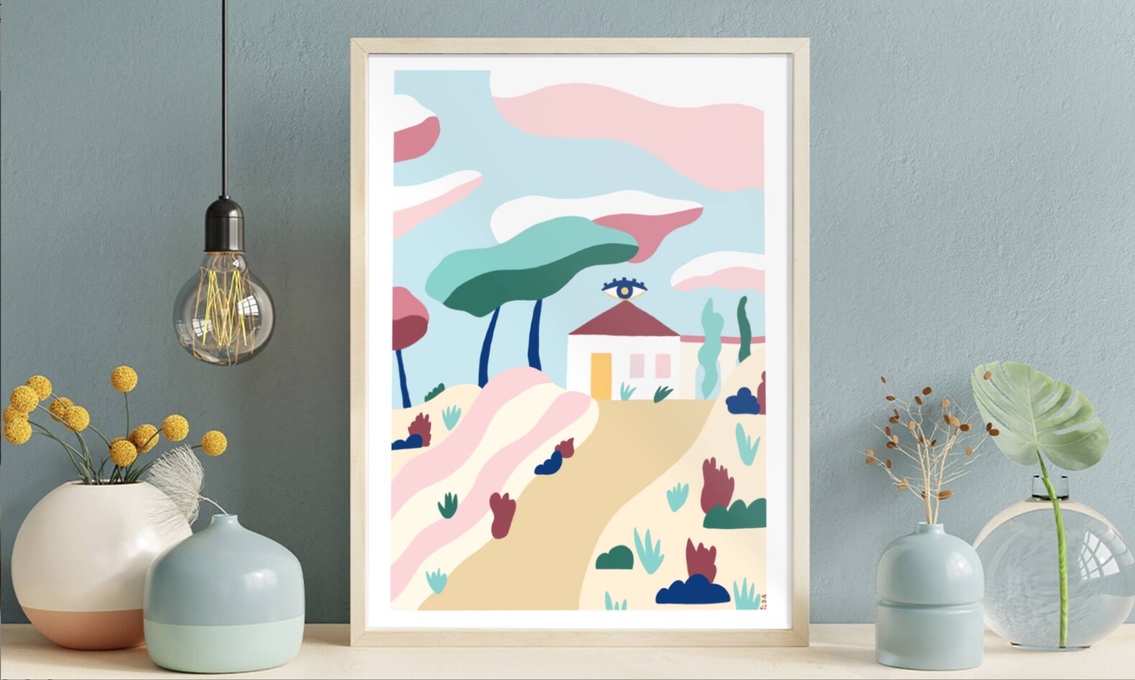 Tirage d’art « doux rêve », 30x40cm