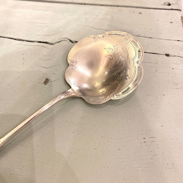 Silver strawberry spoon, Boivin