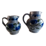 Set of 2 Alsatian pitchers