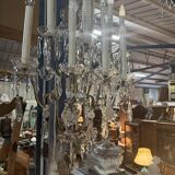 Bronze-colored wall light with 12 lights