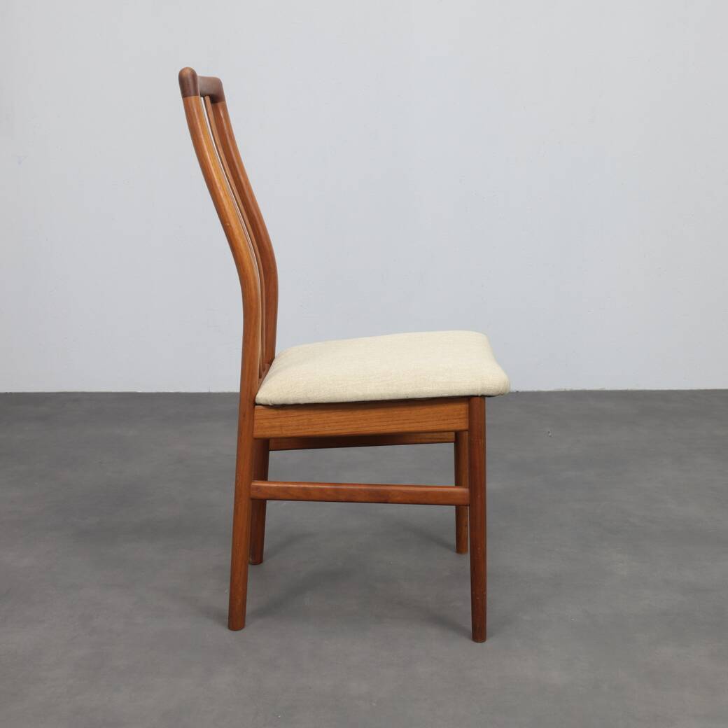 Set of 4 Dining Chairs by Kai Kristiansen for Schou Andersens, Denmark, 197