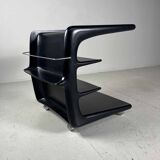 Black cart Space Age Peter Ghyczy 70s