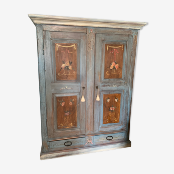 Armoire roulotte XIXème