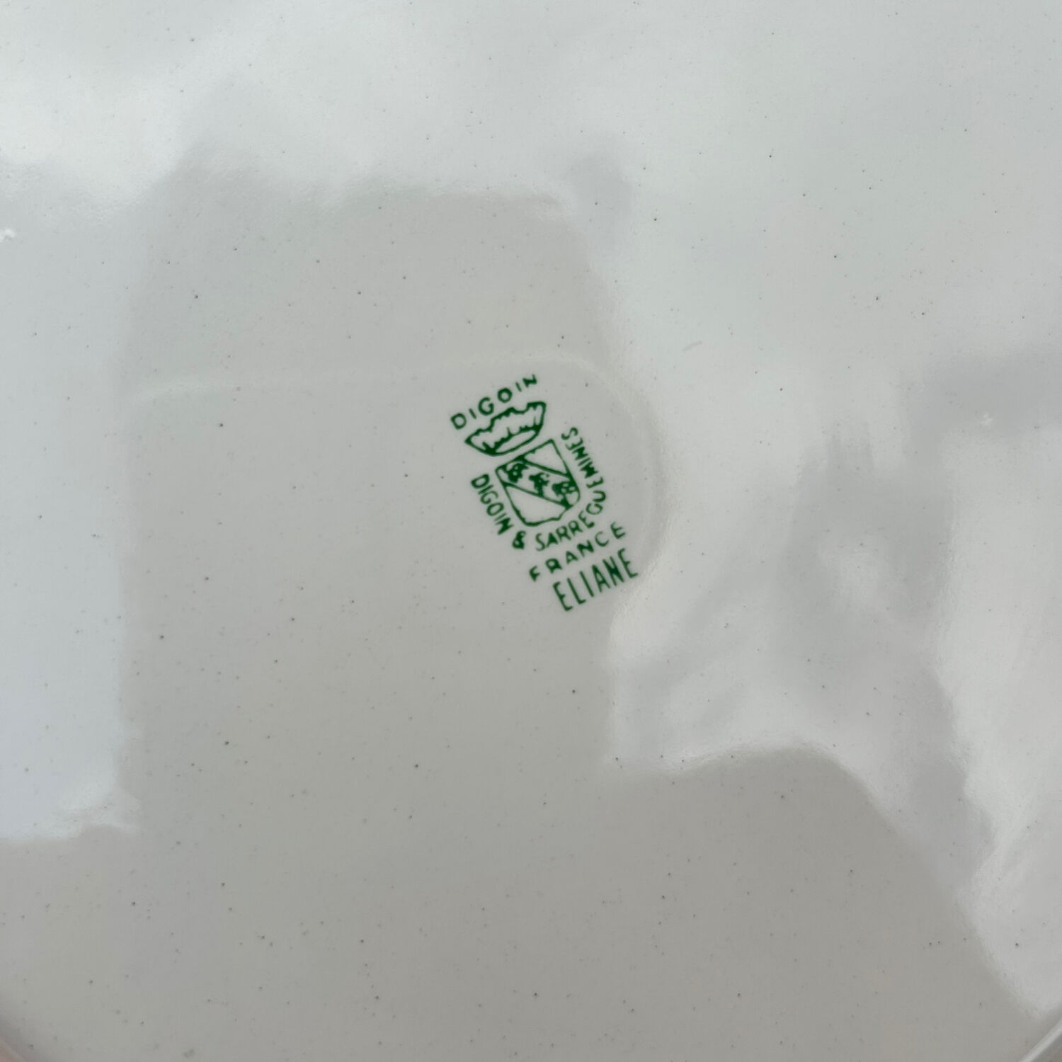 Deep dish eliane digoin sarreguemines