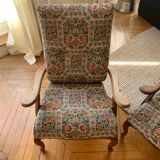 Ensemble de fauteuil style Louis XV