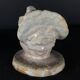 Art Deco ceramic animal sculpture, White Turkey, circa 1930