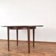 Table à manger extensible en chêne polonais du milieu du siècle, années 1960.