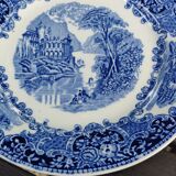 15 assiettes à dessert anciennes en faïence Petrus Regout &. Co Maastricht modèle Castillo