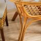 Table en bambou et rotin