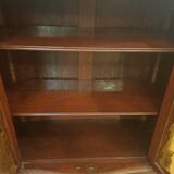 Small mahogany cabinet from the Napoleon III period, in its original 19th-century condition.