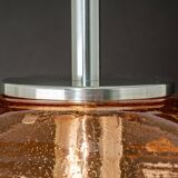 Murano Glass Pink Pendant Light by Doria, Germany, 1970s