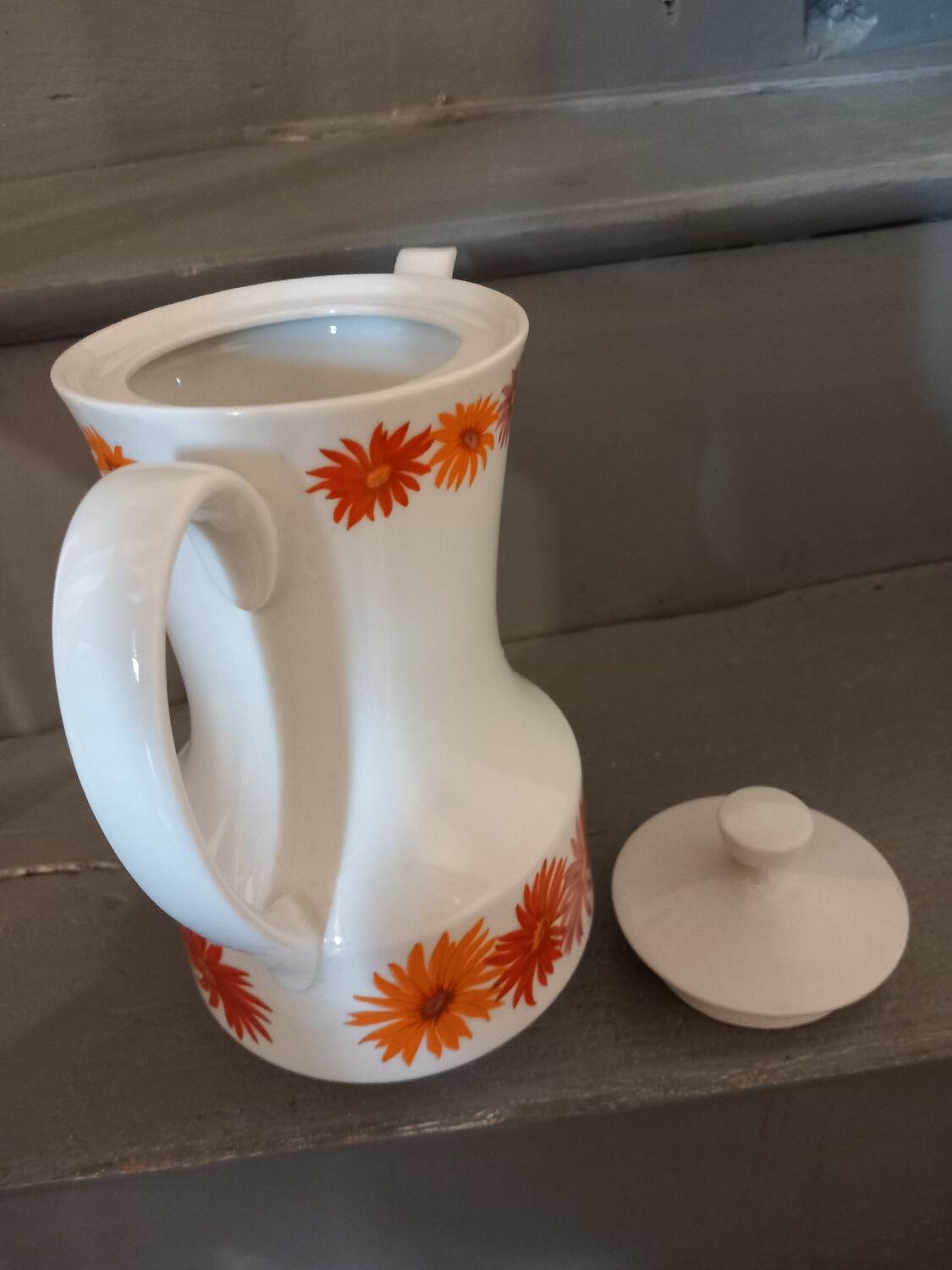 Vintage porcelain coffee maker