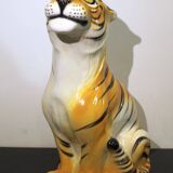 Ceramic tiger, Italy, 1970