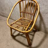 Rattan armchair