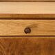 Oak bedside tables (x2); Italy 60s