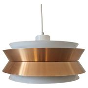 Midcentury Pendant in style of Jo Hammerborg, Denmark, 1970s
