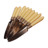 Set of 9 knives