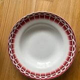 4 Badonvillier style soup plates