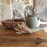 Wooden farmhouse coffee table