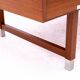 Teak desk, Eigil Petersens Mobelfabrik, Denmark, 1970s.