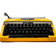 Brother 210 Typewriter Yellow Yellow Cab Revised Ribbon New