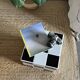 Cube coffee table in tile mosaic.