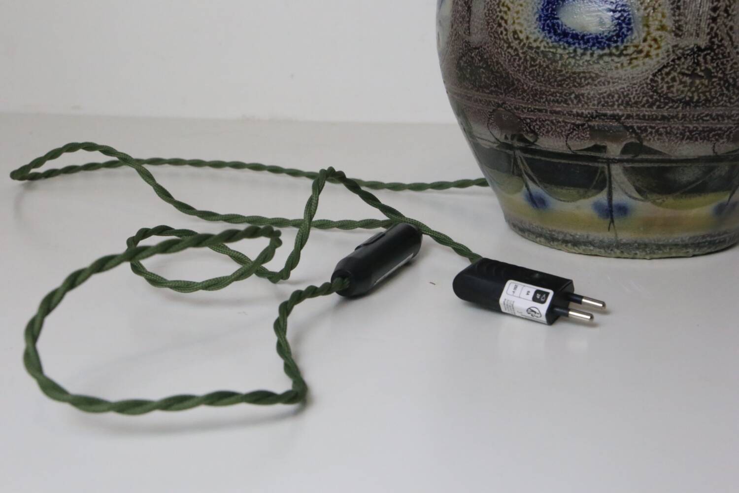 Lucas Antoine ceramic lamp base for Keraluc