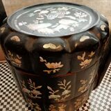 Box in lacquer and mother-of-pearl Tonkin 19th