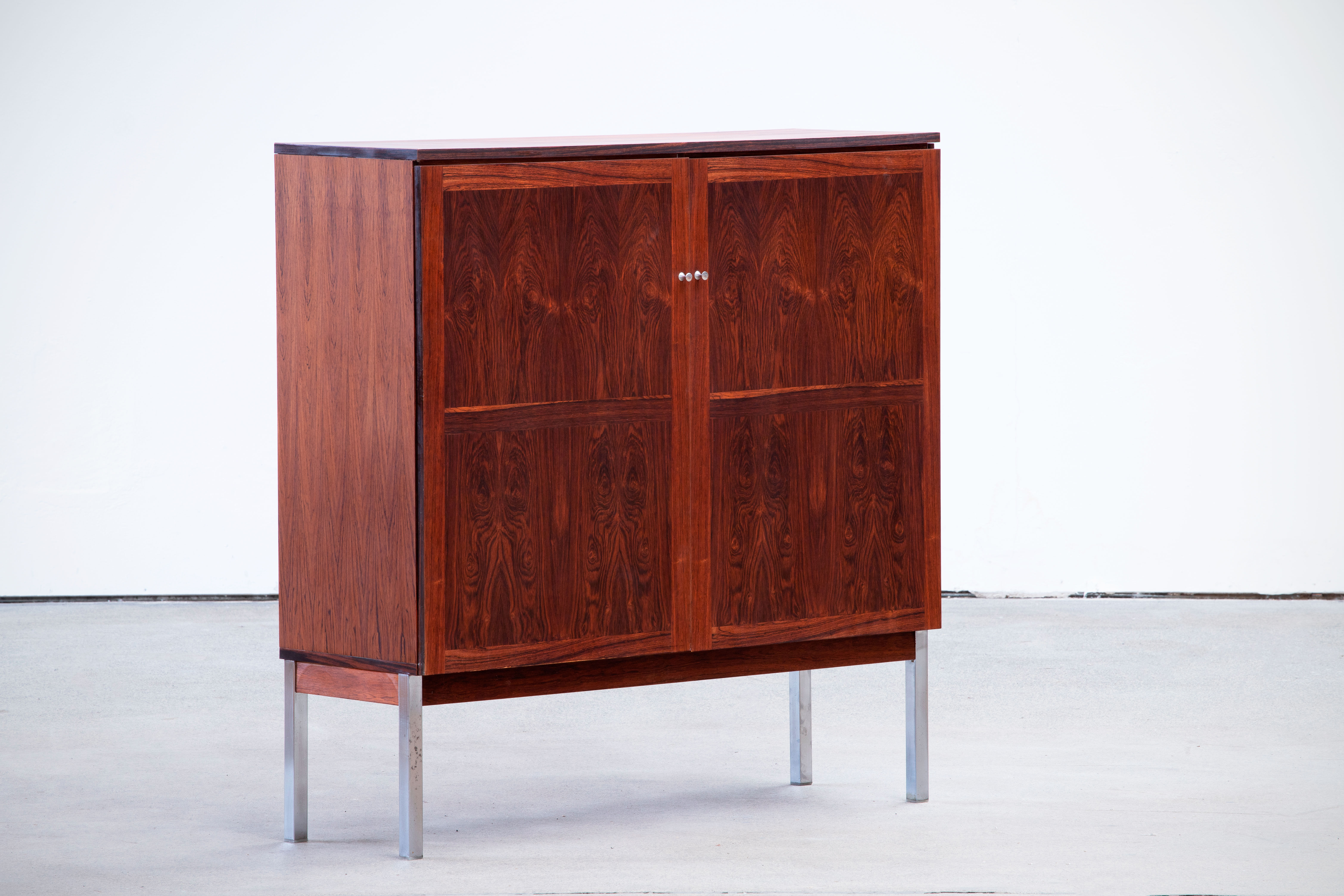Vintage Scandinavian rosewood sideboard 1960
