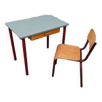 Ensemble bureau et sa chaise (maternelle)