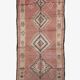 Tapis Marocain Rose Vintage - 390 x 166 cm