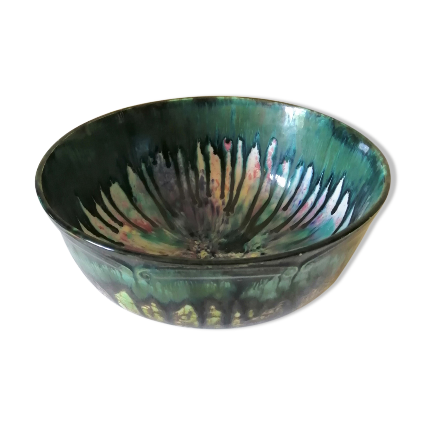 Salad bowl signed morvan