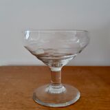 Lot of 6 crystal champagne glasses