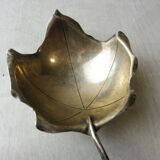 Ashtray, leaf shape, Alfredo Sciarrotta, Sterling