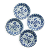 4 dessert plates made in England