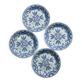 4 dessert plates made in England