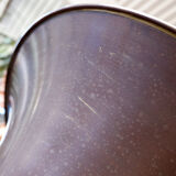 Art Deco metal and brass floor lamp