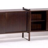 Archimede Modular Storage Unit in Wood attributed to Hirozi Fukuoh for Gavina, 1962