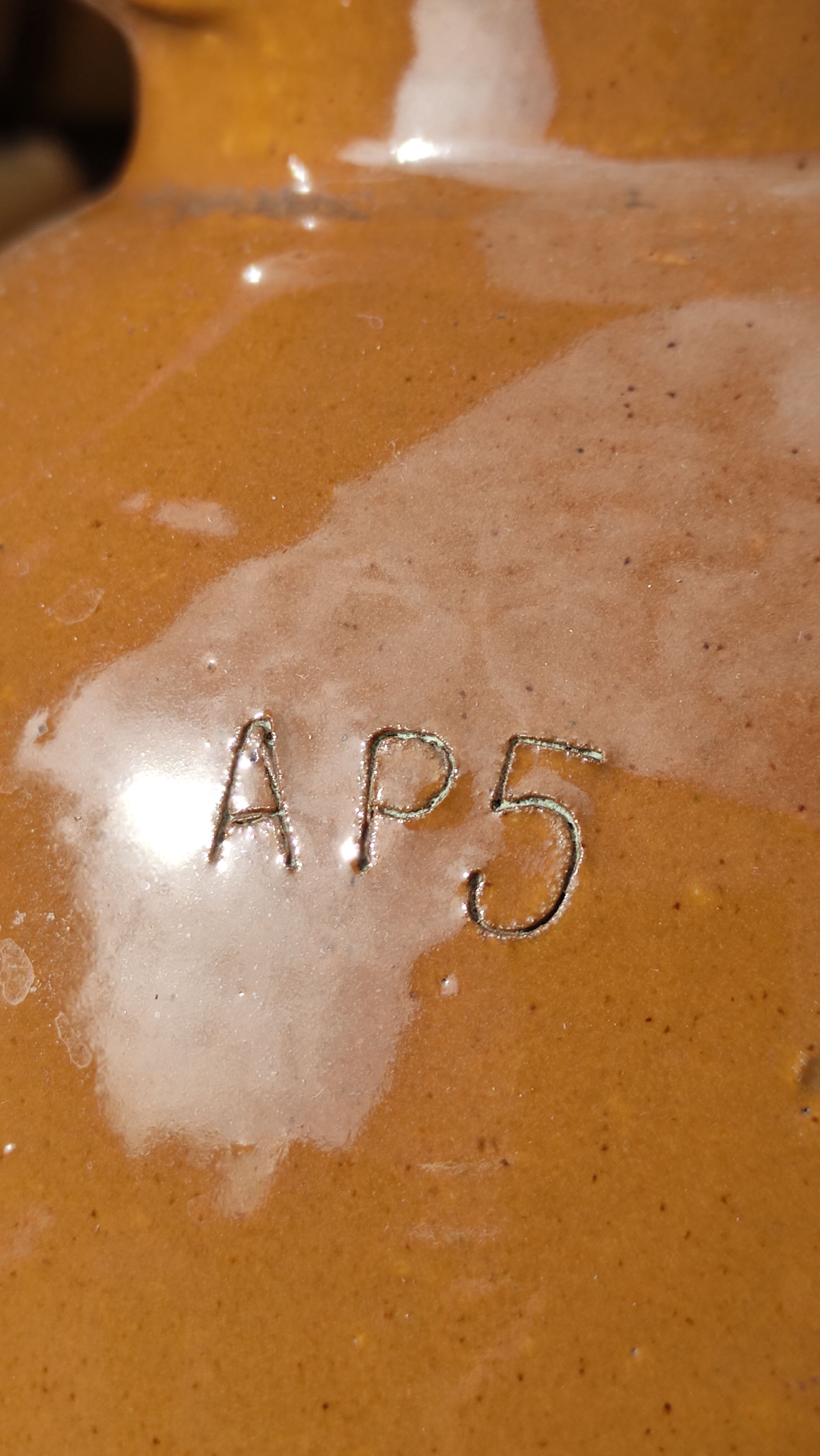 Terracotta jug, stoneware