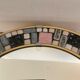 Vintage oval ceramic mirror