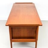 Teak Model 207 Desk by Arne Vodder for Sibast, 1960s