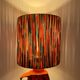 70s Fat Lava lamp with Pop Art shade
