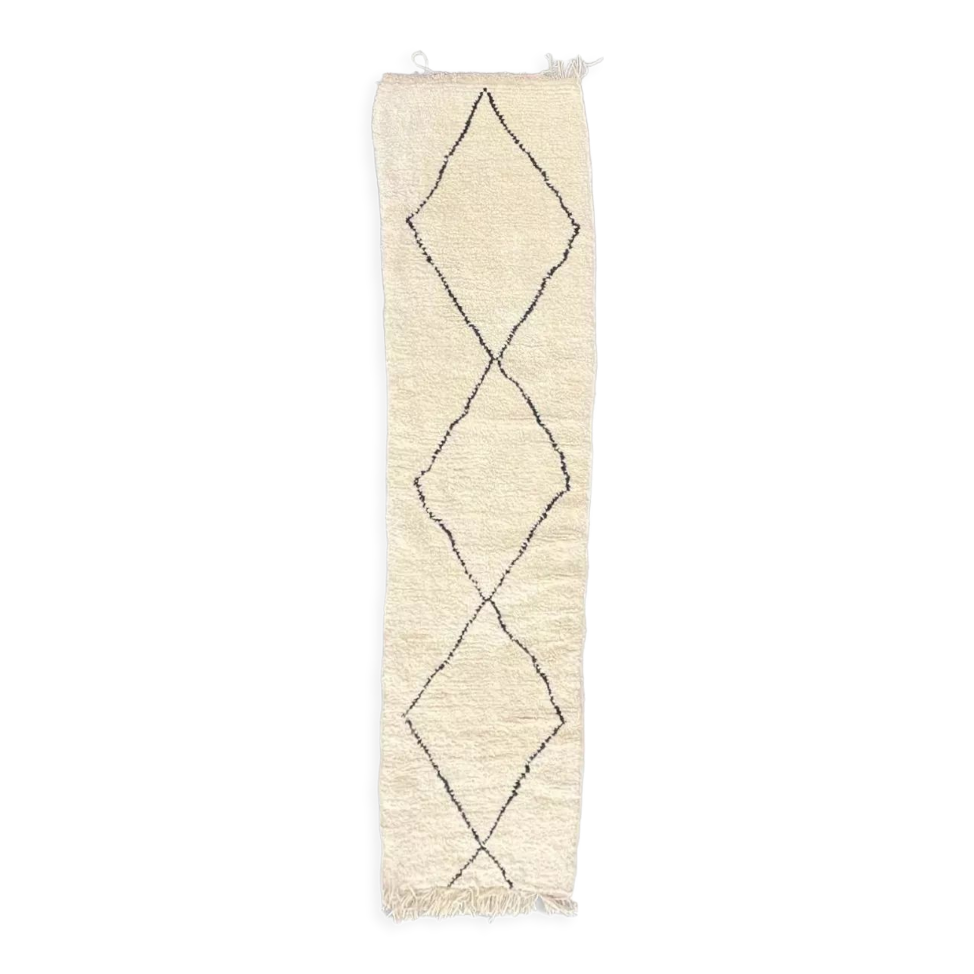 Carpet Beni Ourain Vintage corridor 80x350 cm