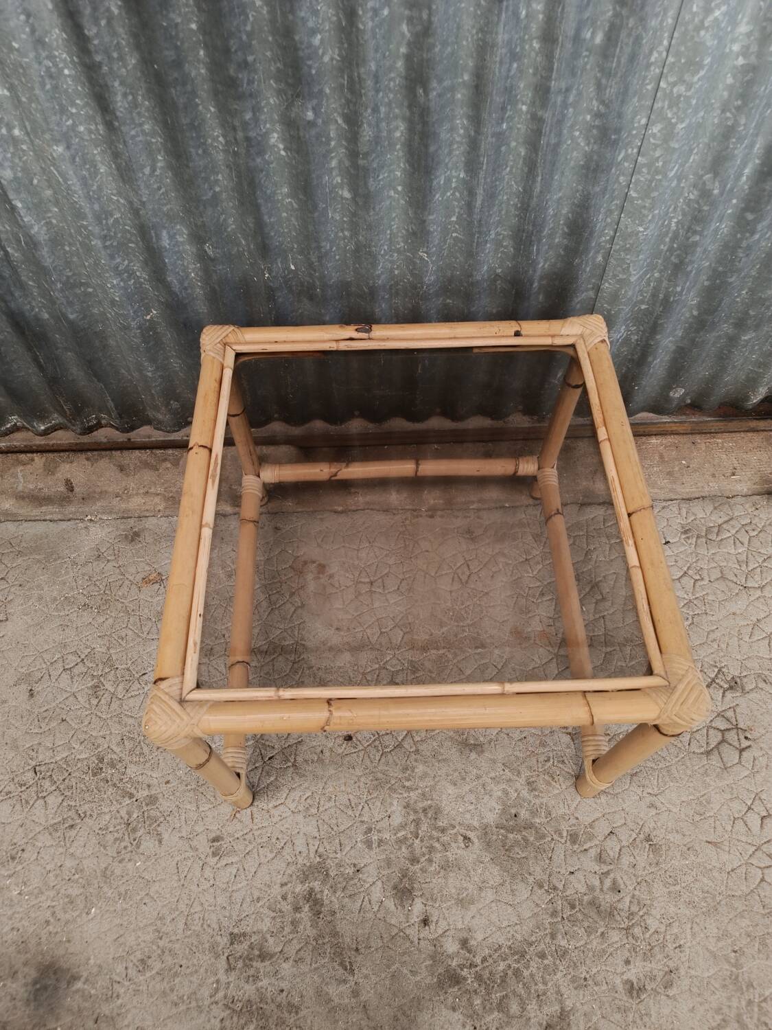 Bamboo / rattan coffee table